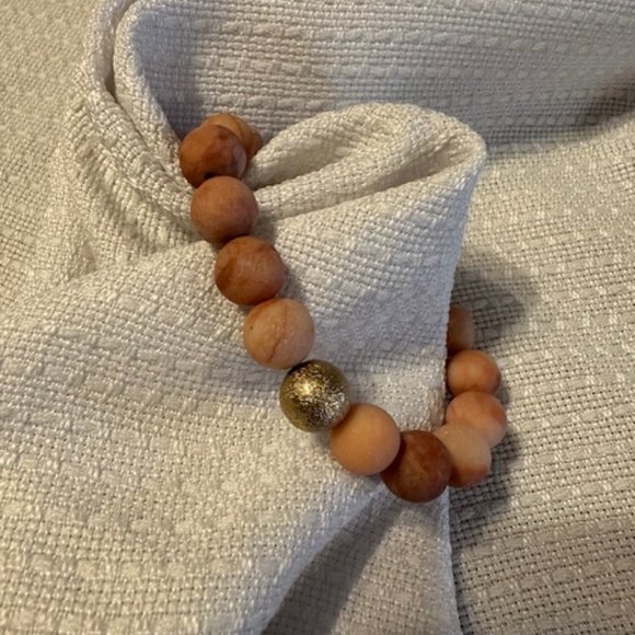 Pink Chunky Bead Bracelet - Picture 4 of 4